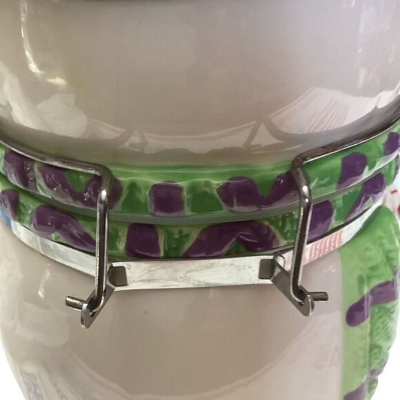 Vintage Swiss Miss Hot Cocoa Ceramic Snowman Christmas Jar Canister Cookie Jar - Picture 9 of 9